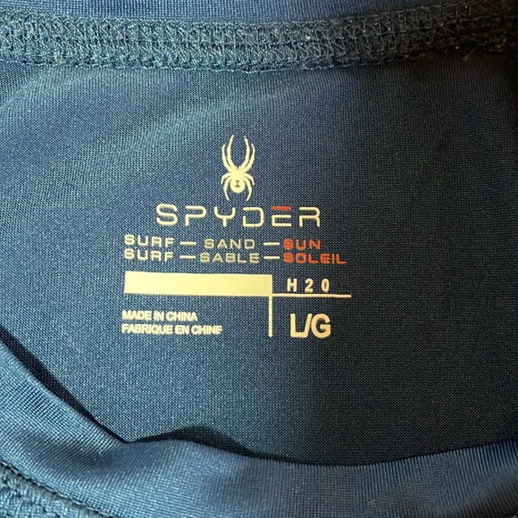 Spyder Surf, Sand, Sun rash guard youth large - Picture 3 of 4